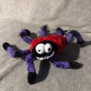 Great American Toy Company Halloween Spooky Spider Plush Stuffed Animal Toy